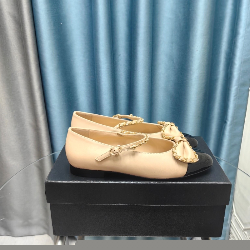 Ch*el flat shoes
